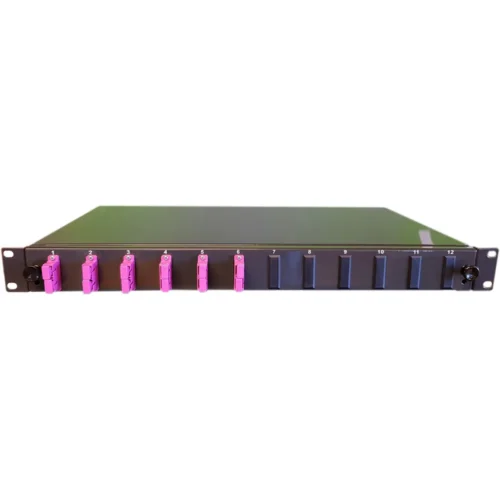 FIBERPANEL 1HE MED 6X SC/DX OM4 KOMPLET