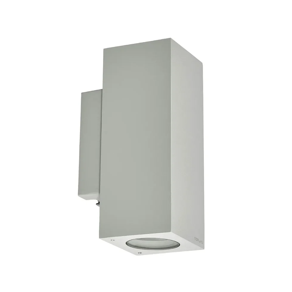 VÆGLAMPE SANDVIK ALUF. LED 2X3,9W 3K
