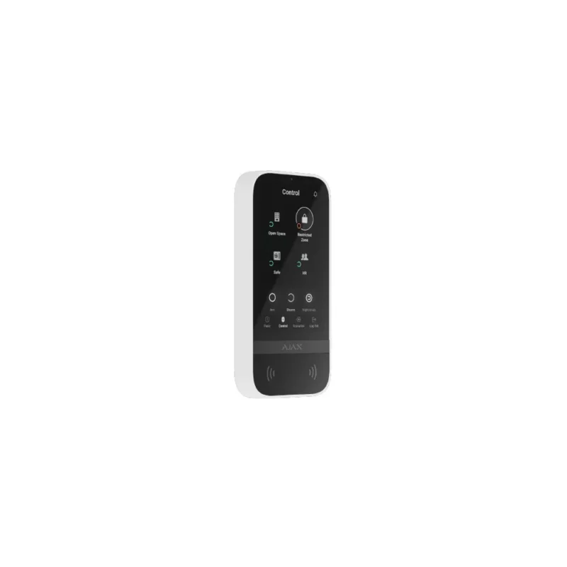 BETJENINGSPANEL, KEYPAD TOUCHSCREEN HVID