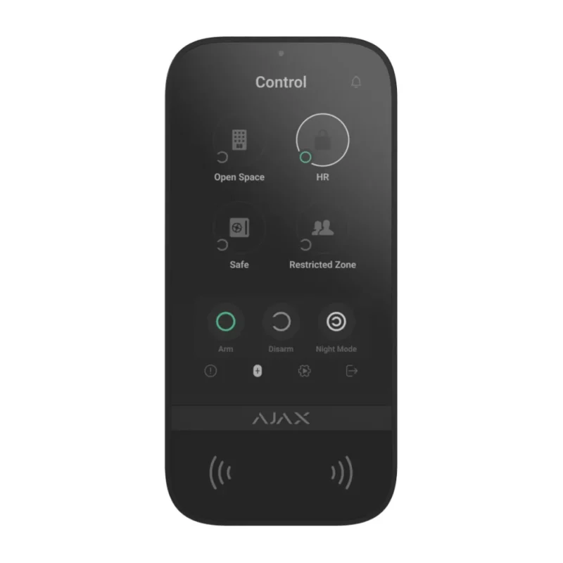 BETJENINGSPANEL, KEYPAD TOUCHSCREEN SORT