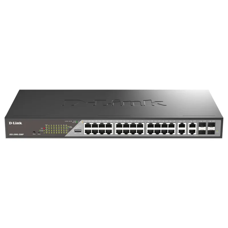SWITCH 24X GIGABIT POE+, 4X 1G COMBO
