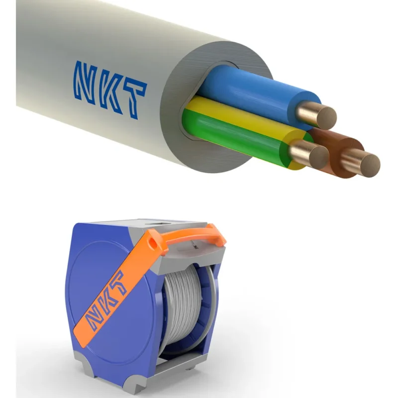KABEL 3G1,5 NOIKLX90 GRÅ QADDY 500 ECA