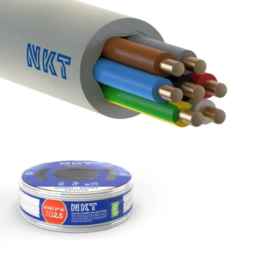 KABEL 7G2,5 NOIKLX90 LGRÅ RG 50 ECA