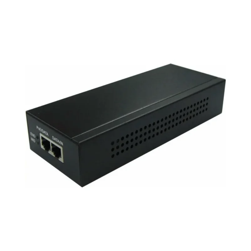 60W POE INJECTOR 1XRJ45 INTERFACE 1GB