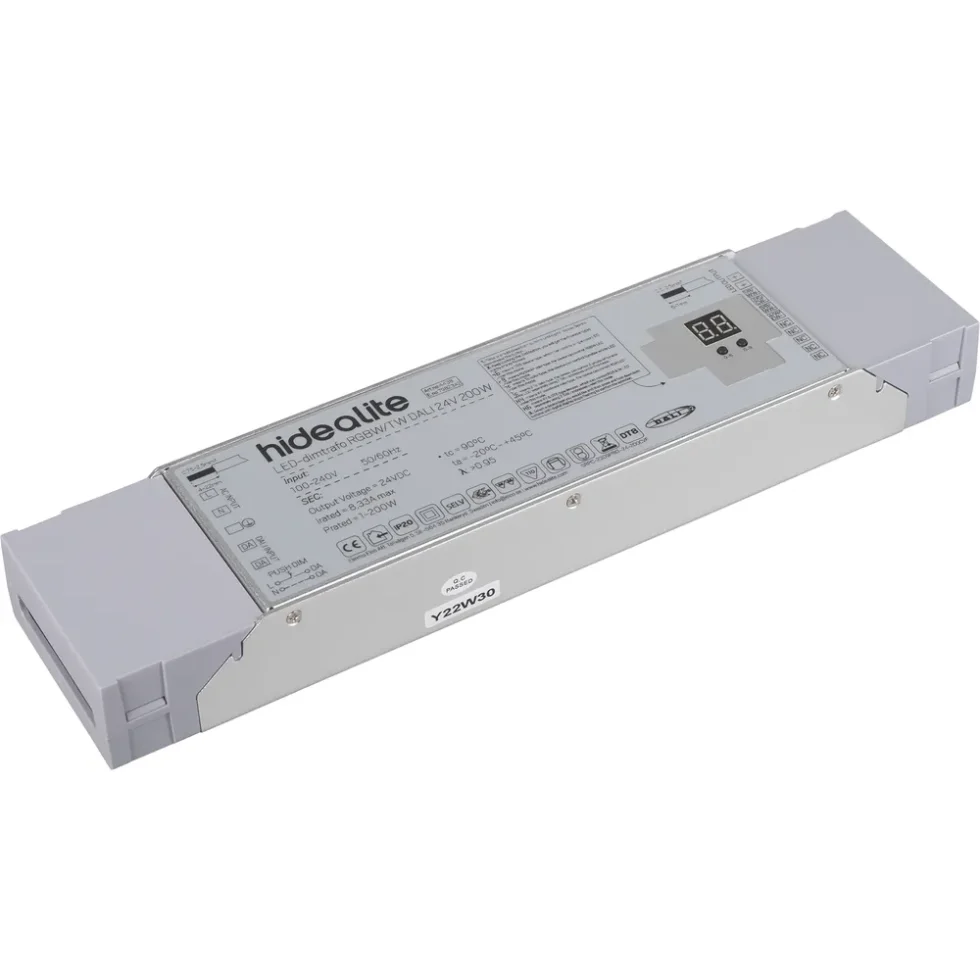 LED-DIMTRAFO RGBW/TW DALI 24V 200W