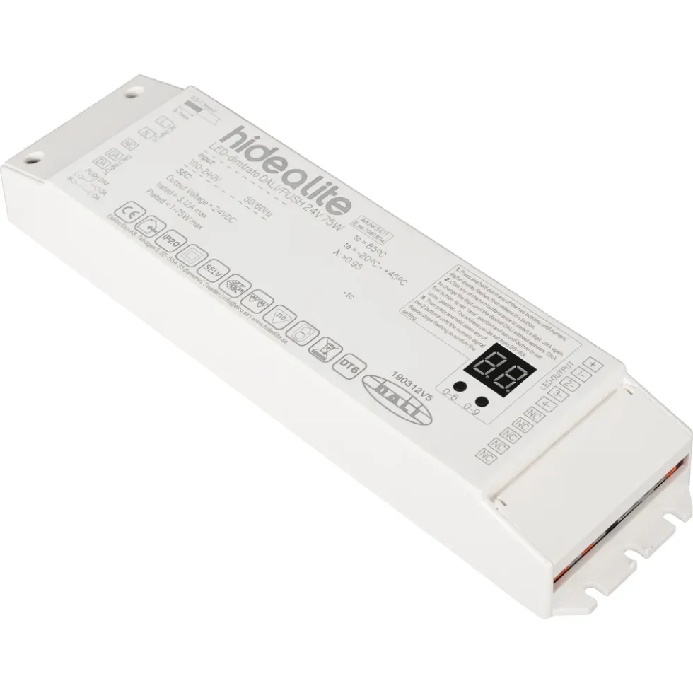 LED-DIMTRAFO DALI/PUSH 24V 75W
