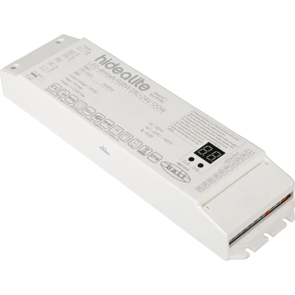 LED-DIMTRAFO RGBW DALI 24V 120W