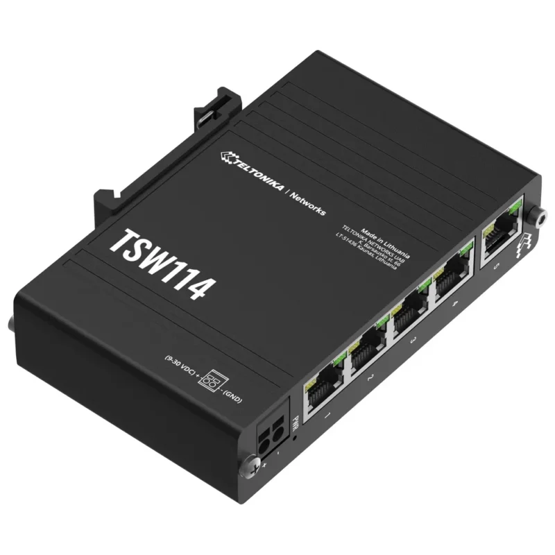 TSW114 5 PORT GIGABIT SWITCH DIN