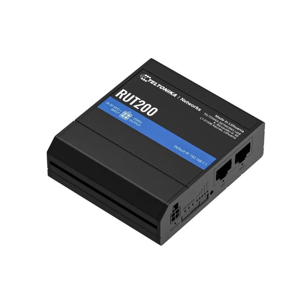 RUT200 4G/LTE CAT 4 INDUSTRIEL ROUTER