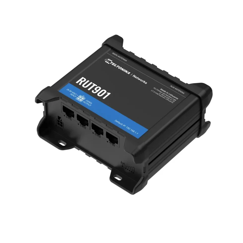 RUT901 4G/LTE CAT4 INDUSTRIEL ROUTER