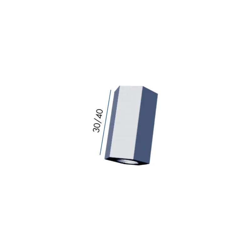 GEVINDMUFFE B42 M8X30 MM EL-FORZINKET