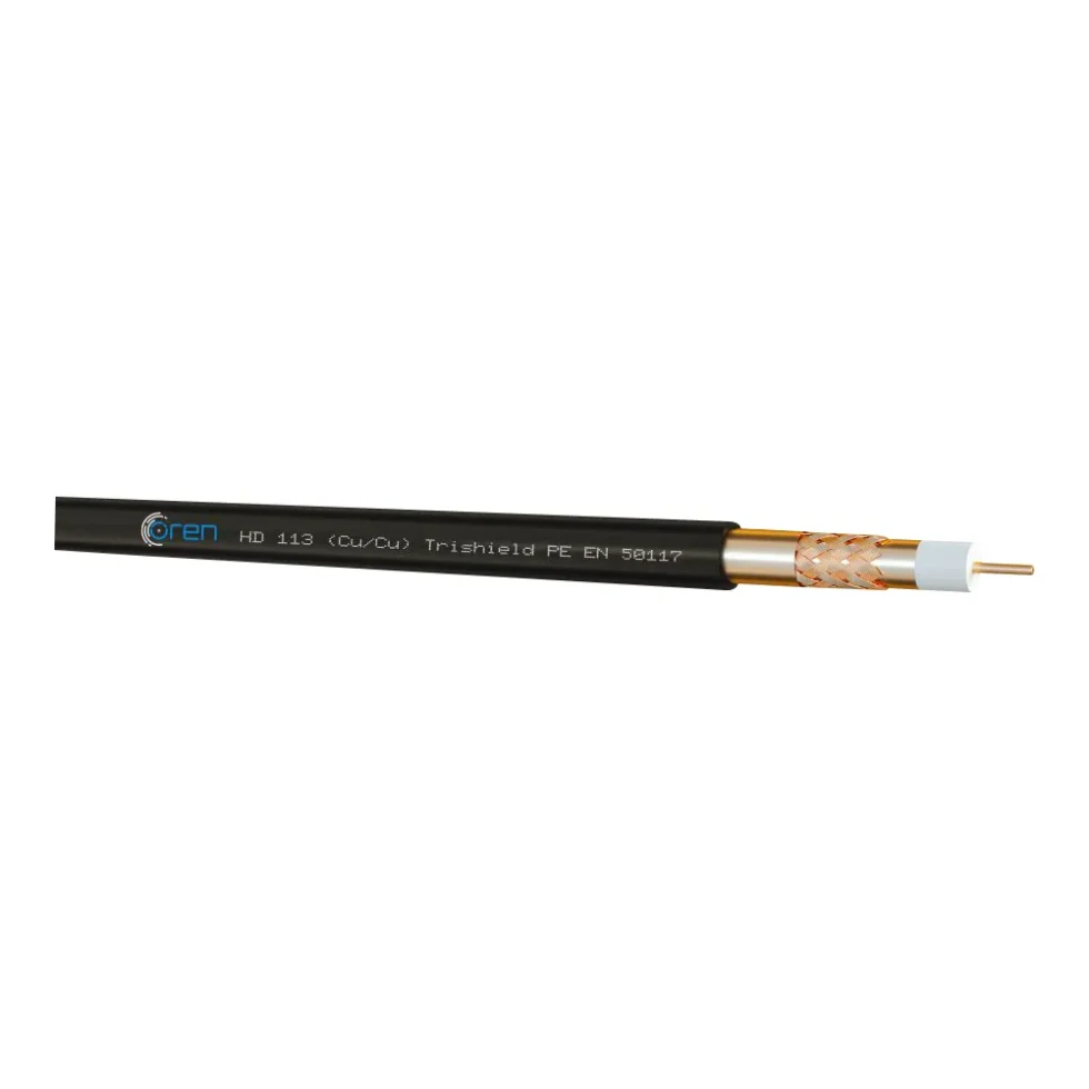 ANTENNEKABEL HD113 CU/CU PE, NEDGRAVNING