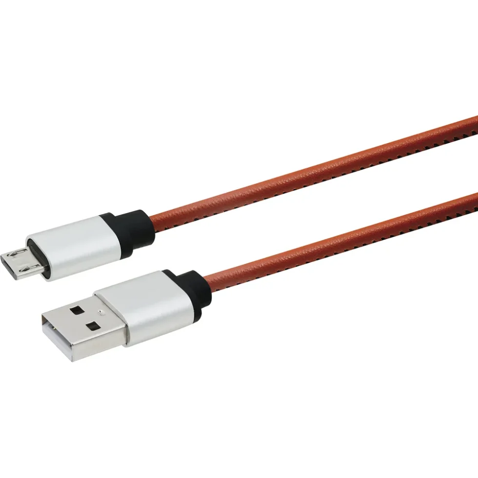 USB-A - MICROUSB KABEL 1M BRUN