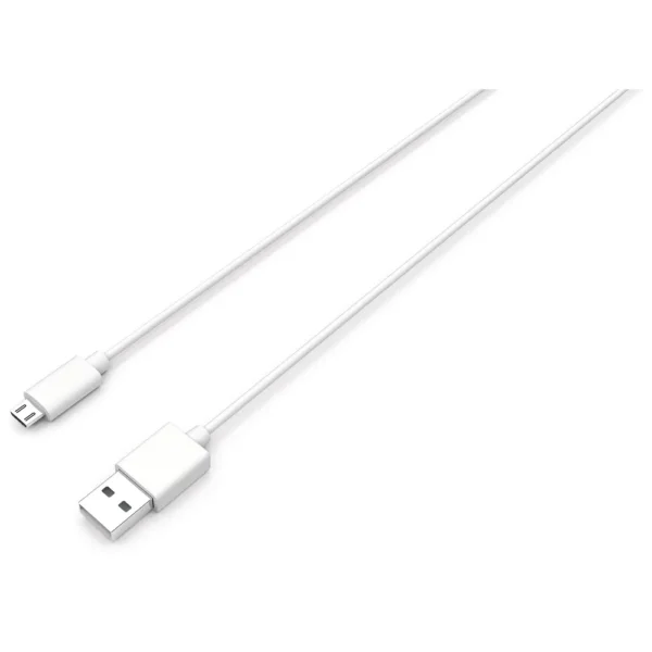 USB-A - MICROUSB KABEL, 1,5M, HVID