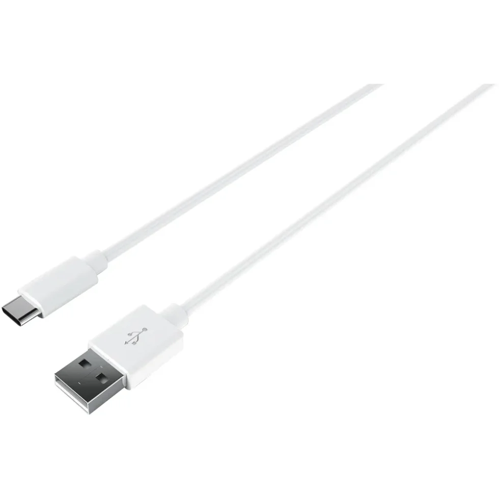 USB-A - USB-C 3.1 KABEL, 3M, HVID