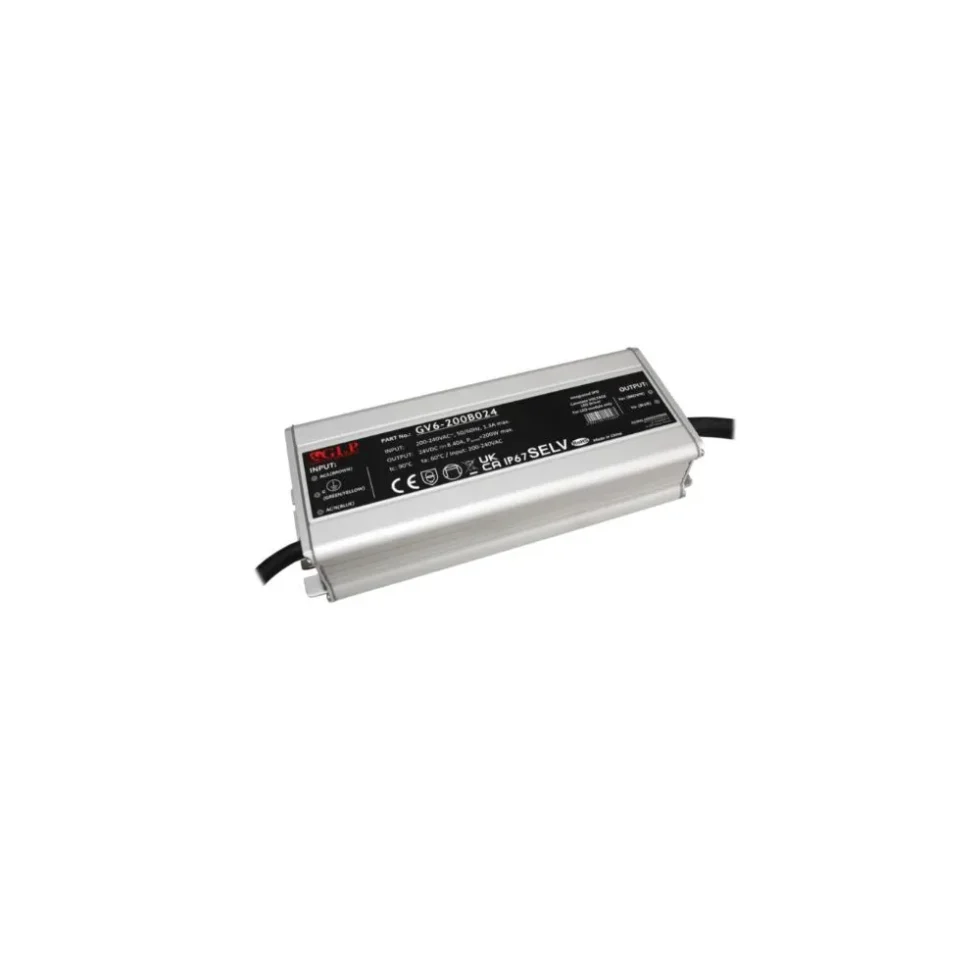 LED DRIVER CV 24V, 200W, IP67
