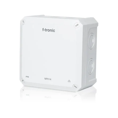 FORGRENINGSDÅSE 140X140X81MM IP66 HVID