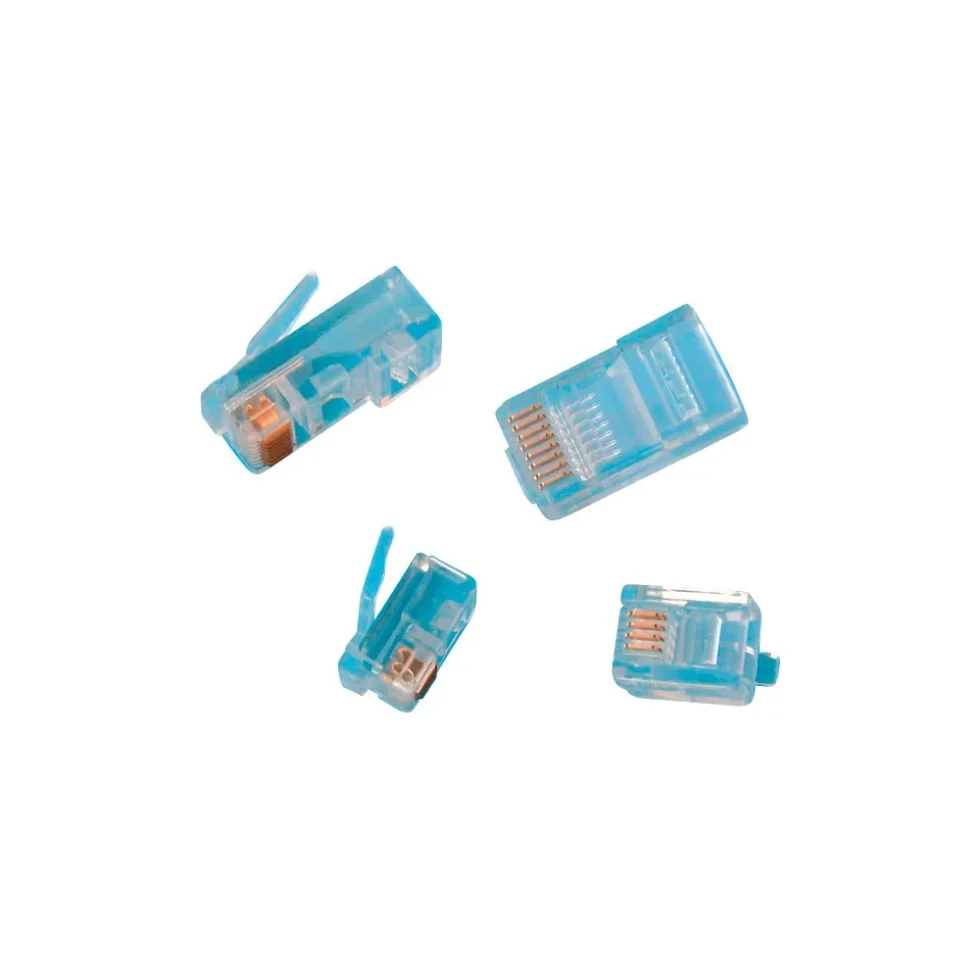 RJ45 UTP 8P8C,RUNDT KABEL, MASSIVE LEDER