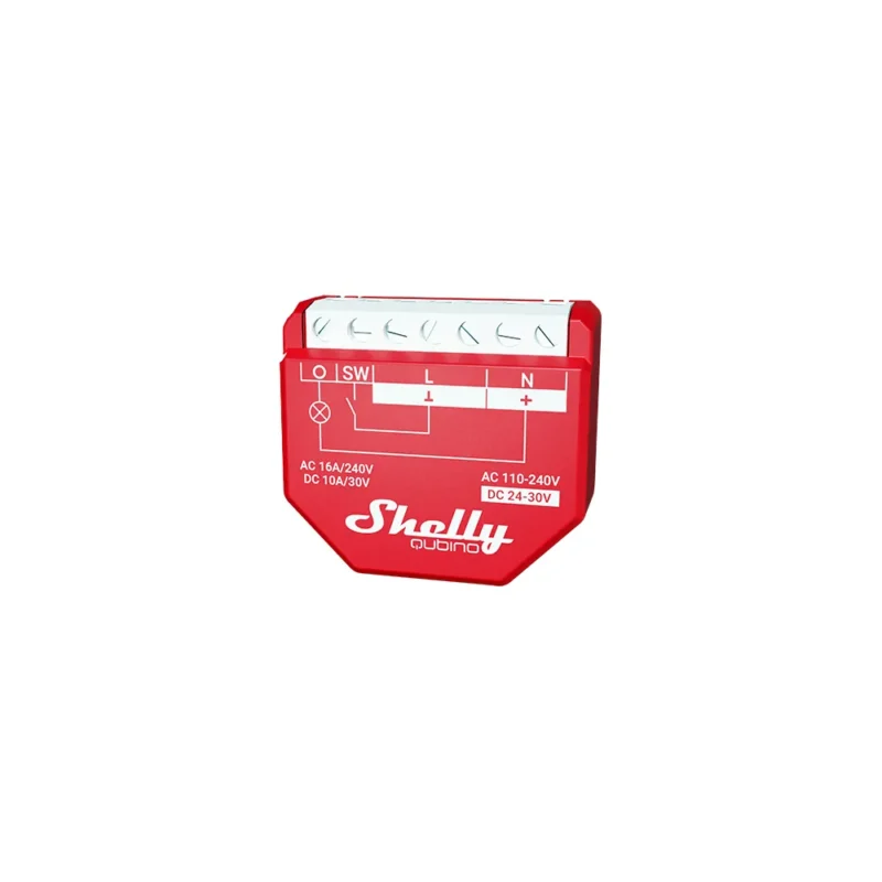 SHELLY QUBINO WAVE 1PM - Z-WAVE 16A RELÆ