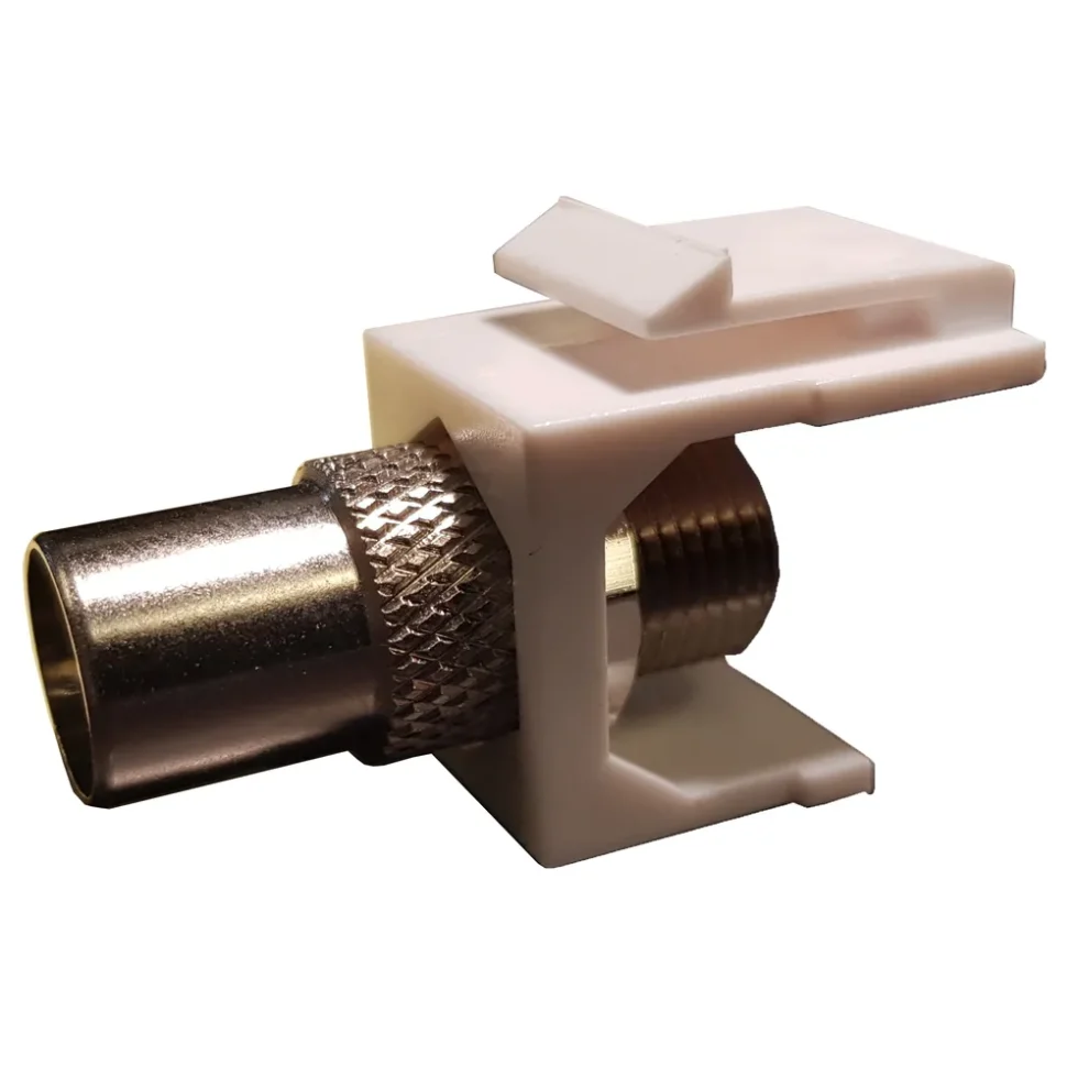 KEYSTONE ADAPTER F-STIK - IEC, HVID