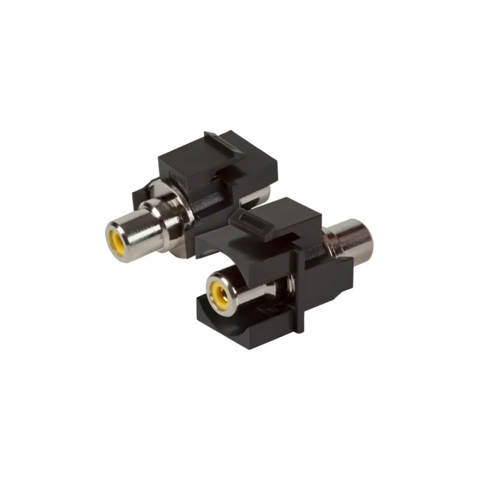 KEYSTONE ADAPTER GUL PHONO, SORT