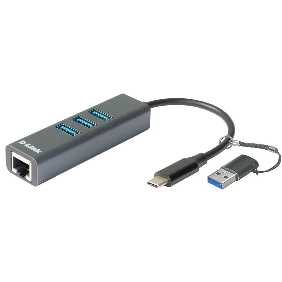USB-C/USB NETVÆRKS ADAPTER TIL 1G