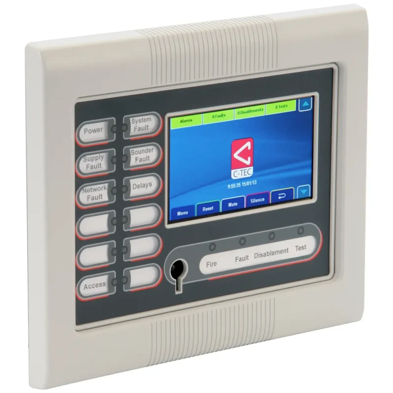 ZFP CAST LCD-TOUCH BETJ.PANEL, INDBYG.