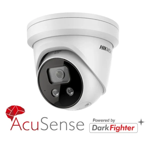 DOME ACUSENSE, 4MP, 4MM, IR, STROBE.IP67