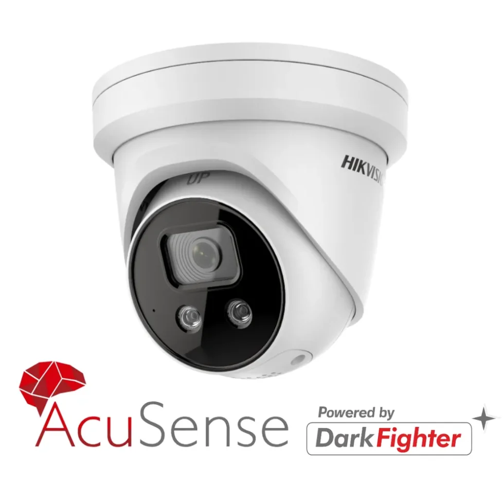 DOME ACUSENSE, 4MP, 4MM, IR, STROBE.IP67