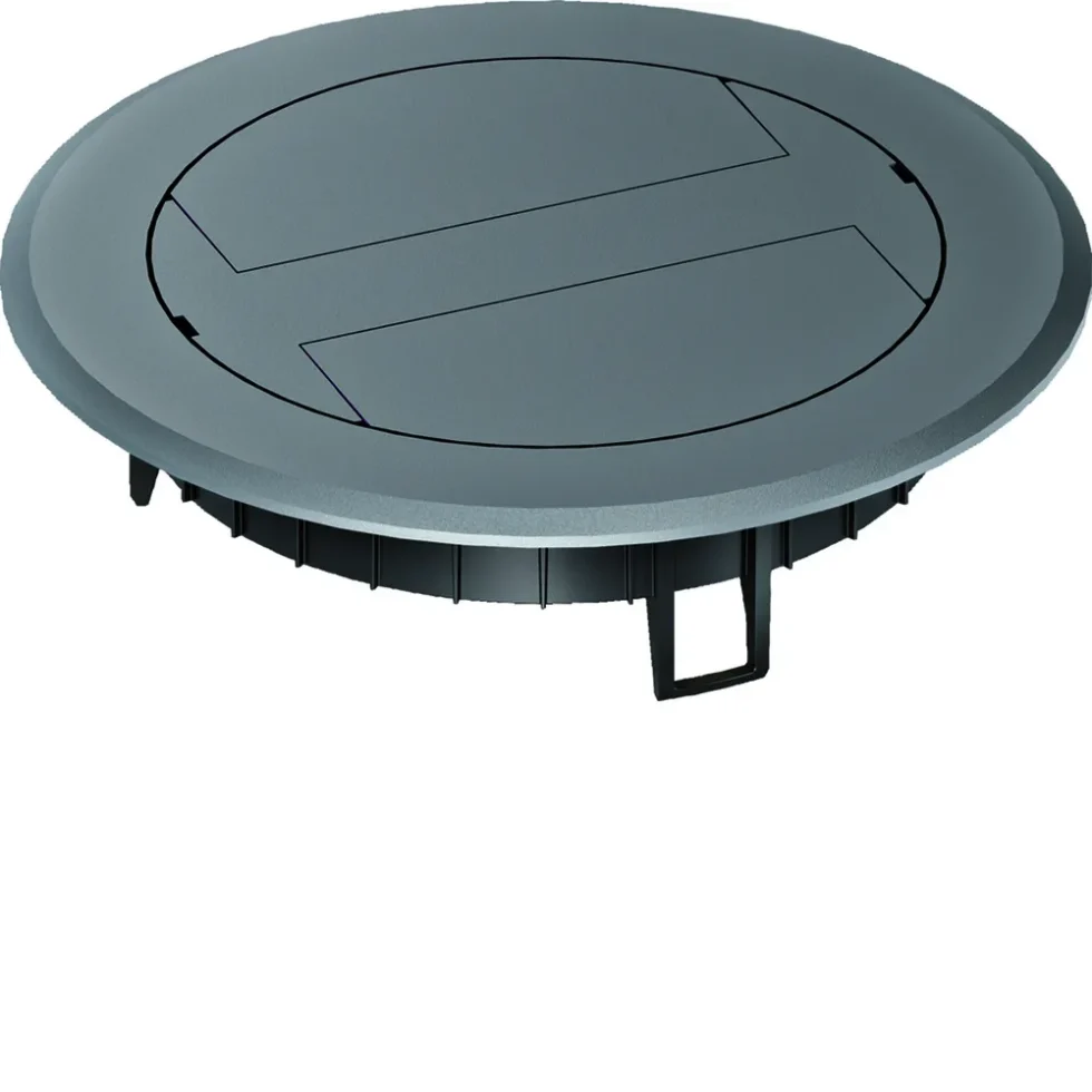 PLAST KLAPLÅG RAL 7011 FOR R02