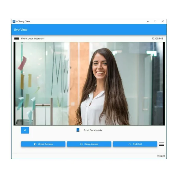 ACTENTRY EXTERNAL INTERCOM LICENSE