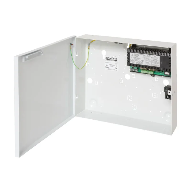 STRØMFORSYNING 12VDC / 1A- STÅLKABINET