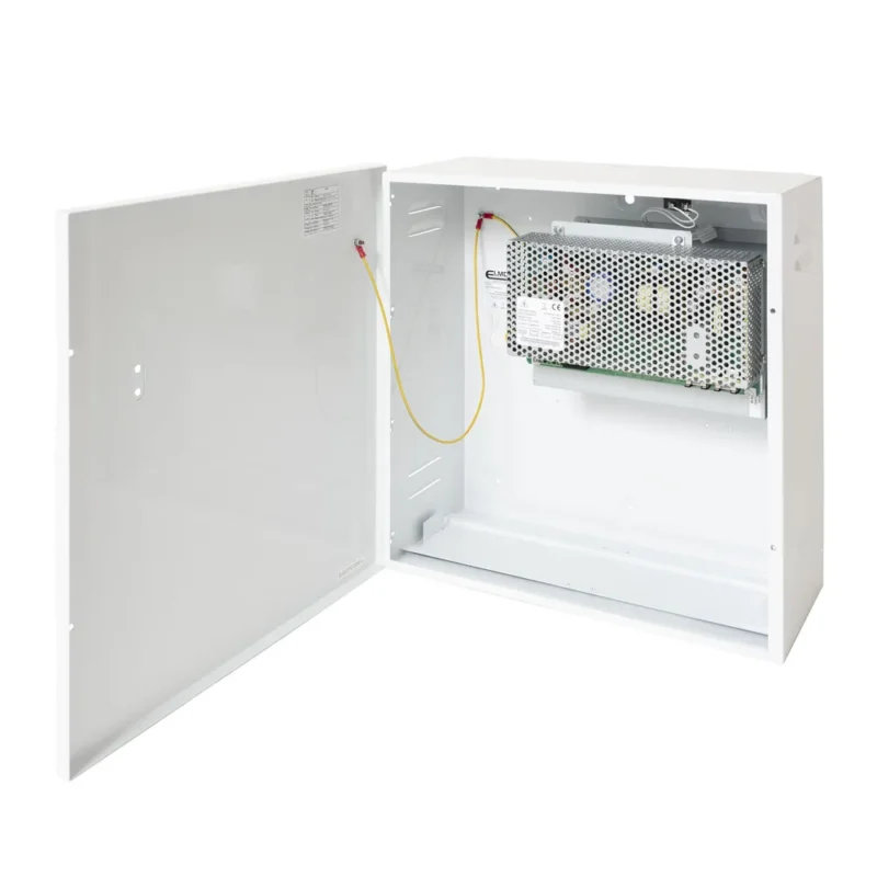 STRØMFORSYNING 24VDC / 10A, STÅLKABINET