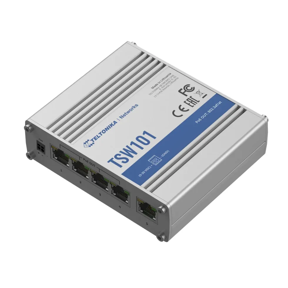 TSW101 AUTOMOTIVE 5 PORT GIGABIT SWITCH