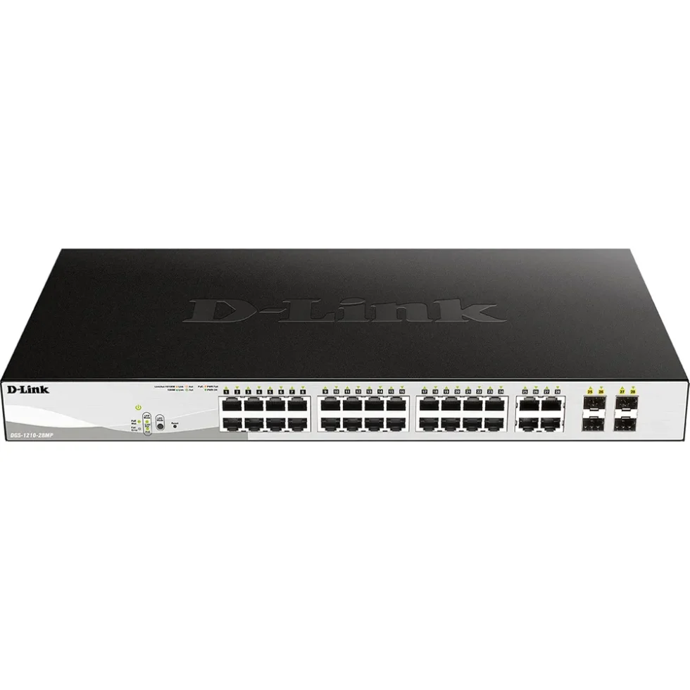 SWITCH 28X GIGABIT POE+ DGS-1210-28MP