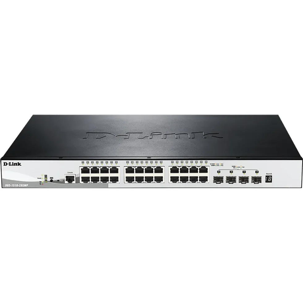 SWITCH 28X GIGABIT POE+ DGS-1510-28XMP