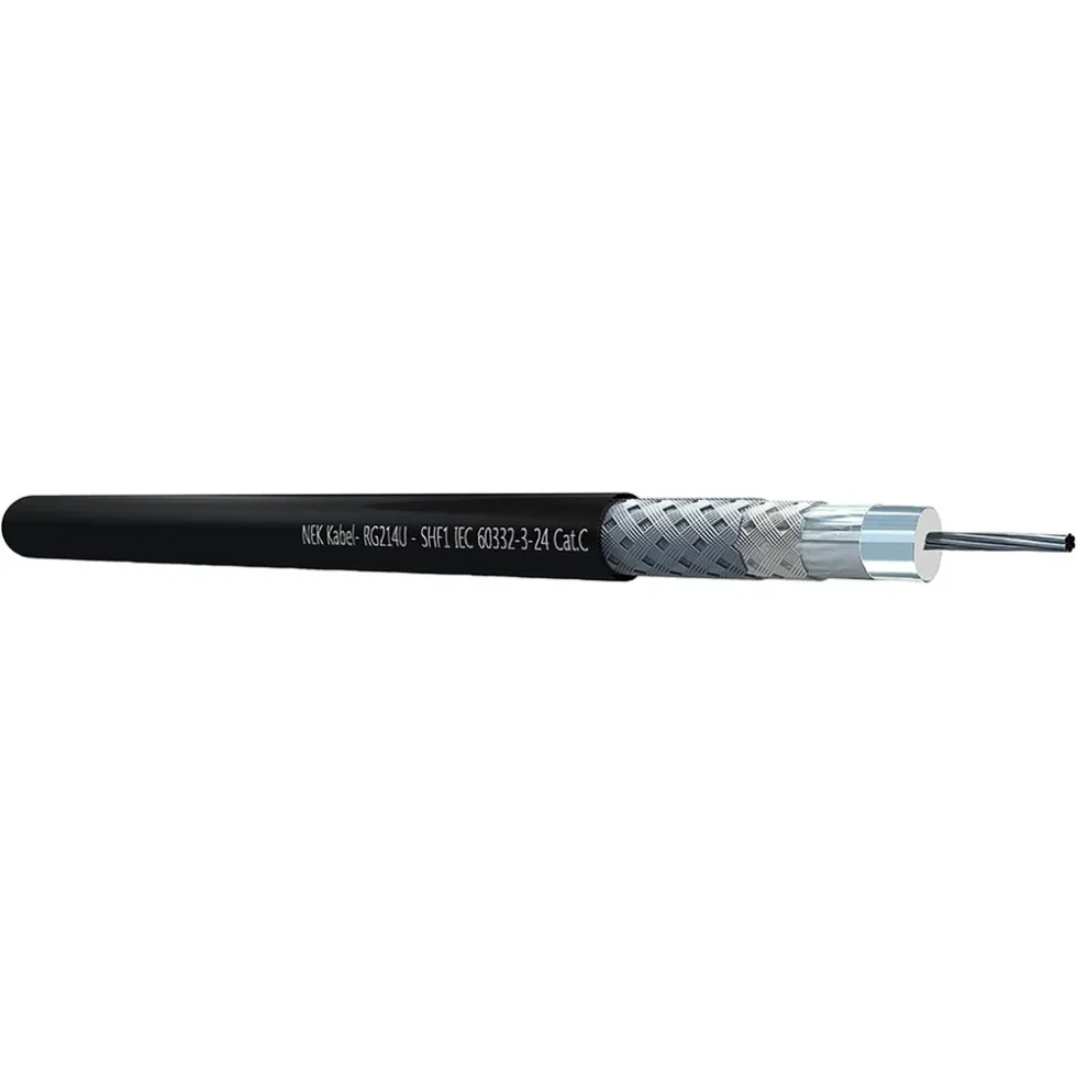 RG 214U MARINE SHF1 50OHM SORT DNV