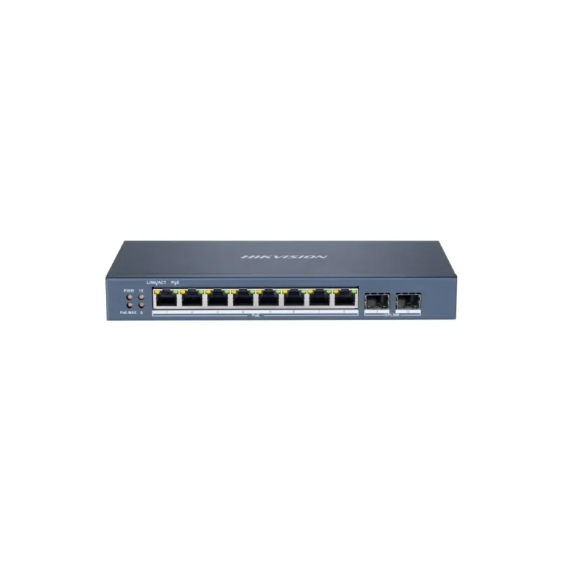 SWITCH 8+2 PORT POE, AF, L2