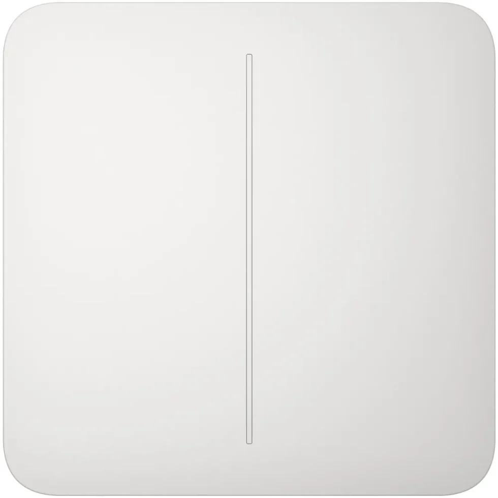 AJAX SOLOBUTTON 2-TRYK HVID
