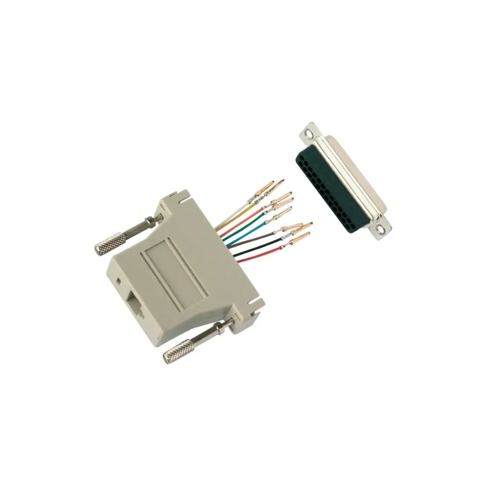 SUB-D 9P HAN TIL RJ45 ADAPTER