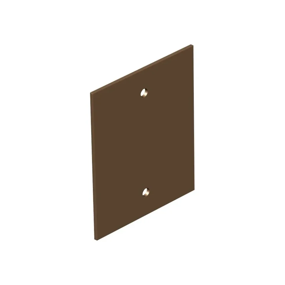 BLINDPLADE FOR GULVSTANDE 1 M SORT