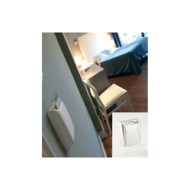 HOTELKORTHOLDER F. PÅBYG./ HVID