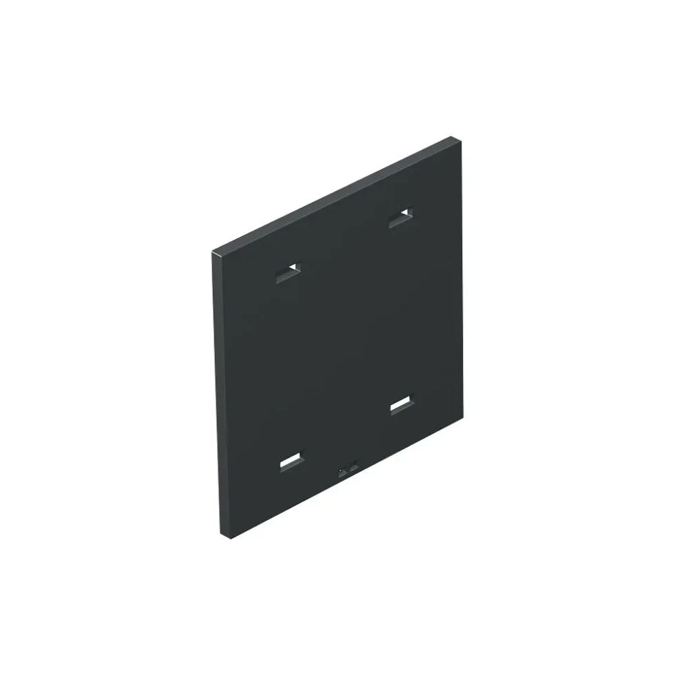 BLINDPLADE FOR GULVBOKS T8NL/P01 GRÅ