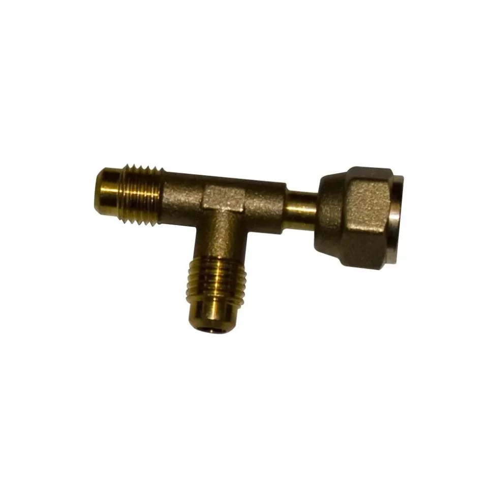 SERVICE T-EE, 2 X 1/4" M, 1 X 1/4" F