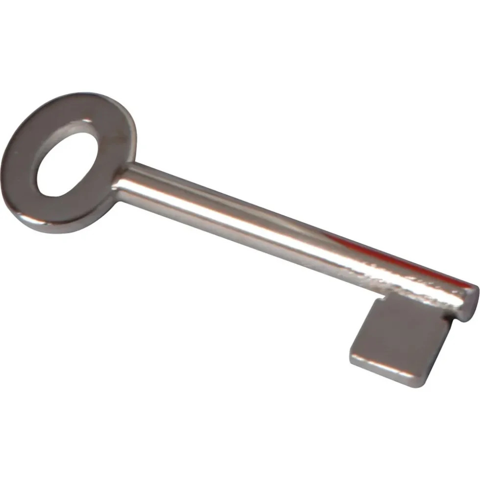 RESERVENØGLE, METAL F/PASP1/SS