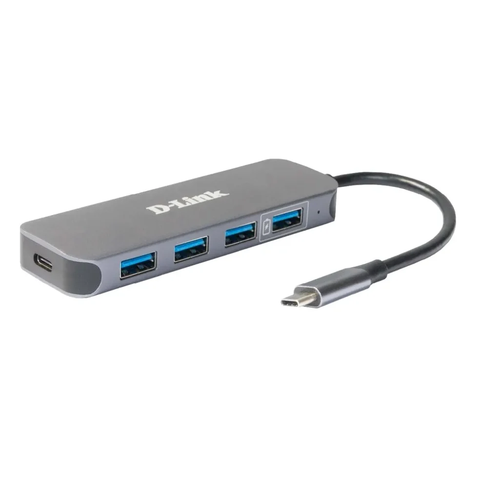 USB-C HUB 4-I-1, 4X USB 3.0/POWER