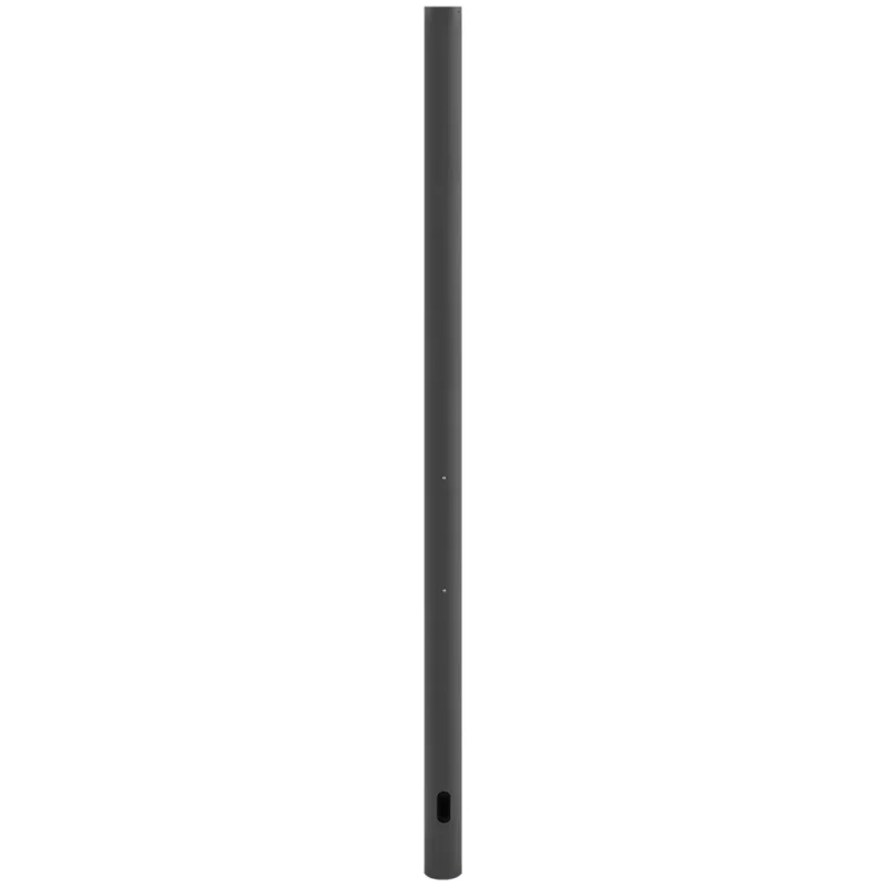 MAST F/ZENTAPARKARM. Ø133 3,00M ANTRACIT