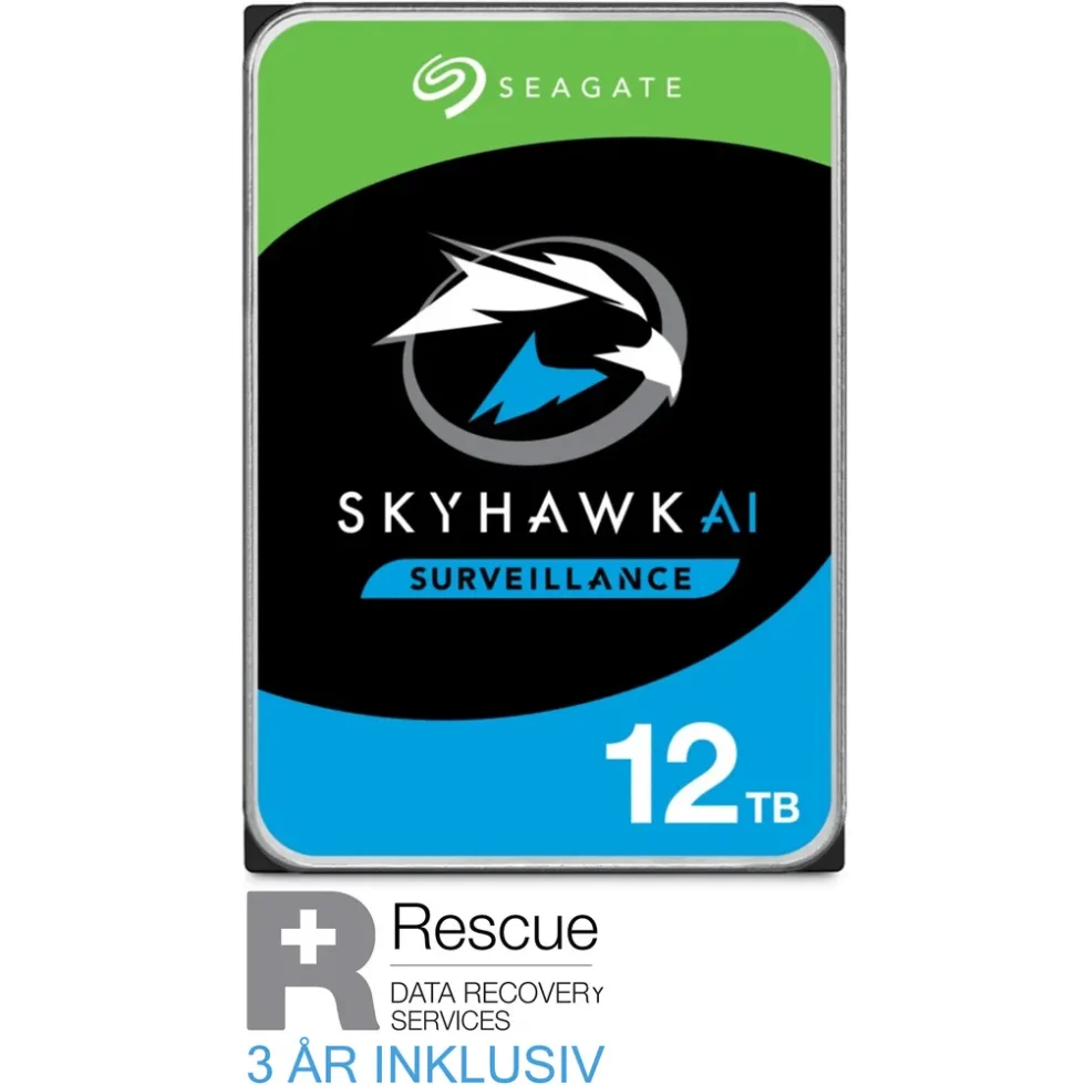 HARDDISK 12TB SEAGATE SKYHAWK AI, 24/7