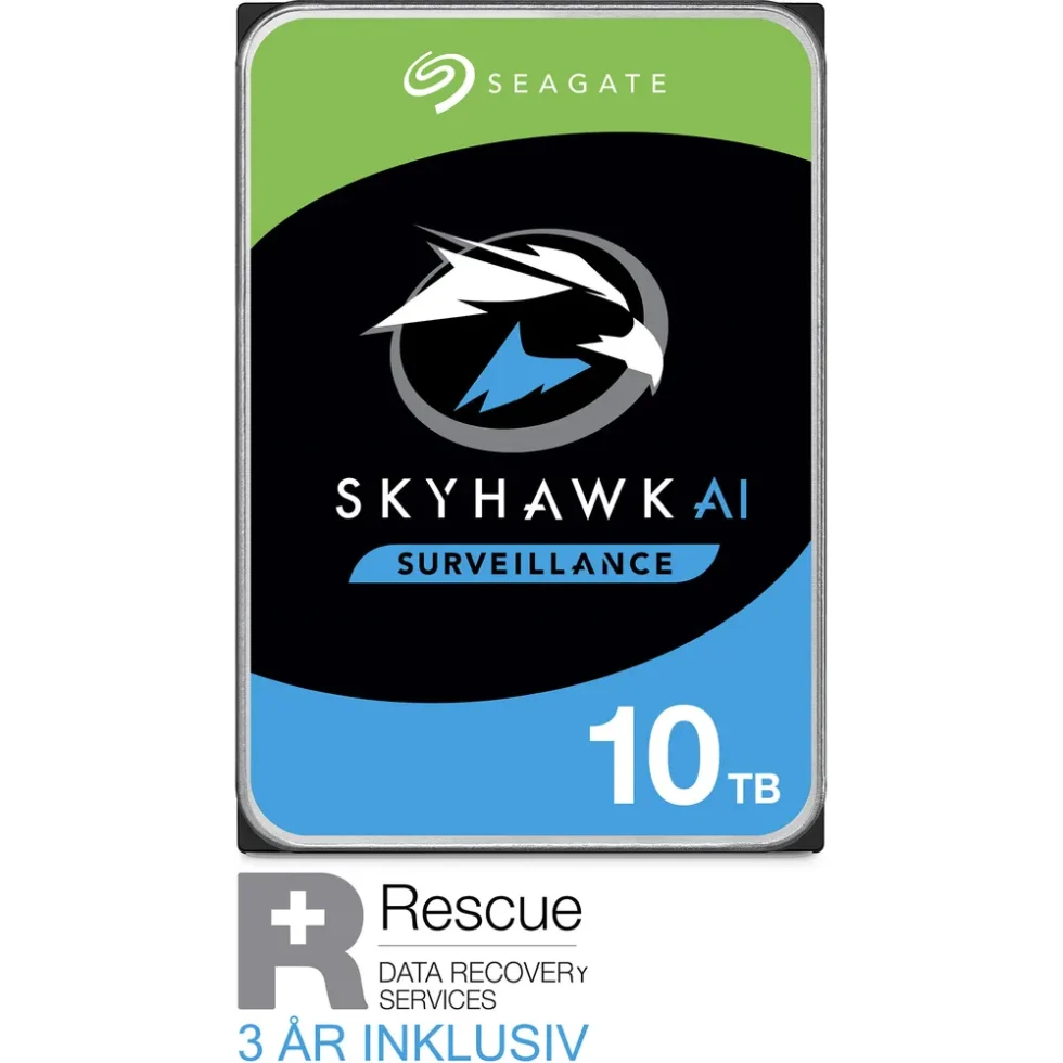 HARDDISK 10TB SEAGATE SKYHAWK AI, 24/7