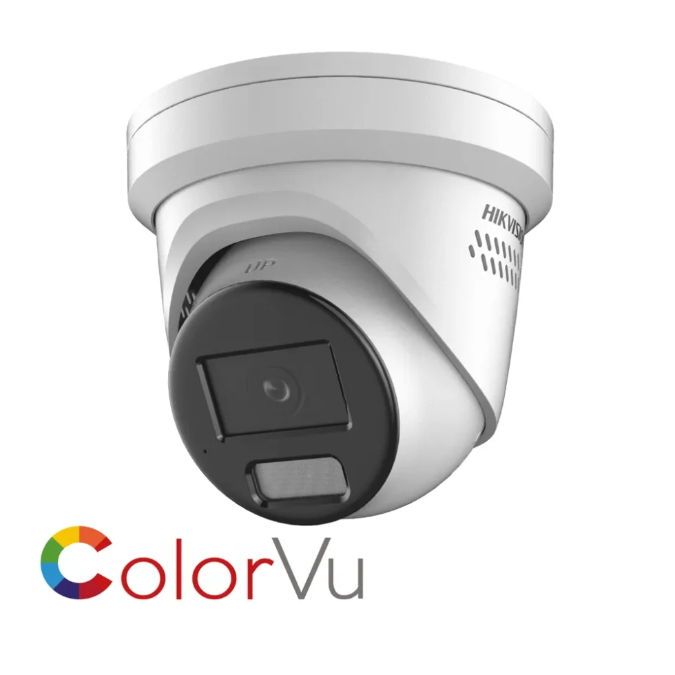 DOME COLORVU, 4MP, 4MM, LYS, IP67